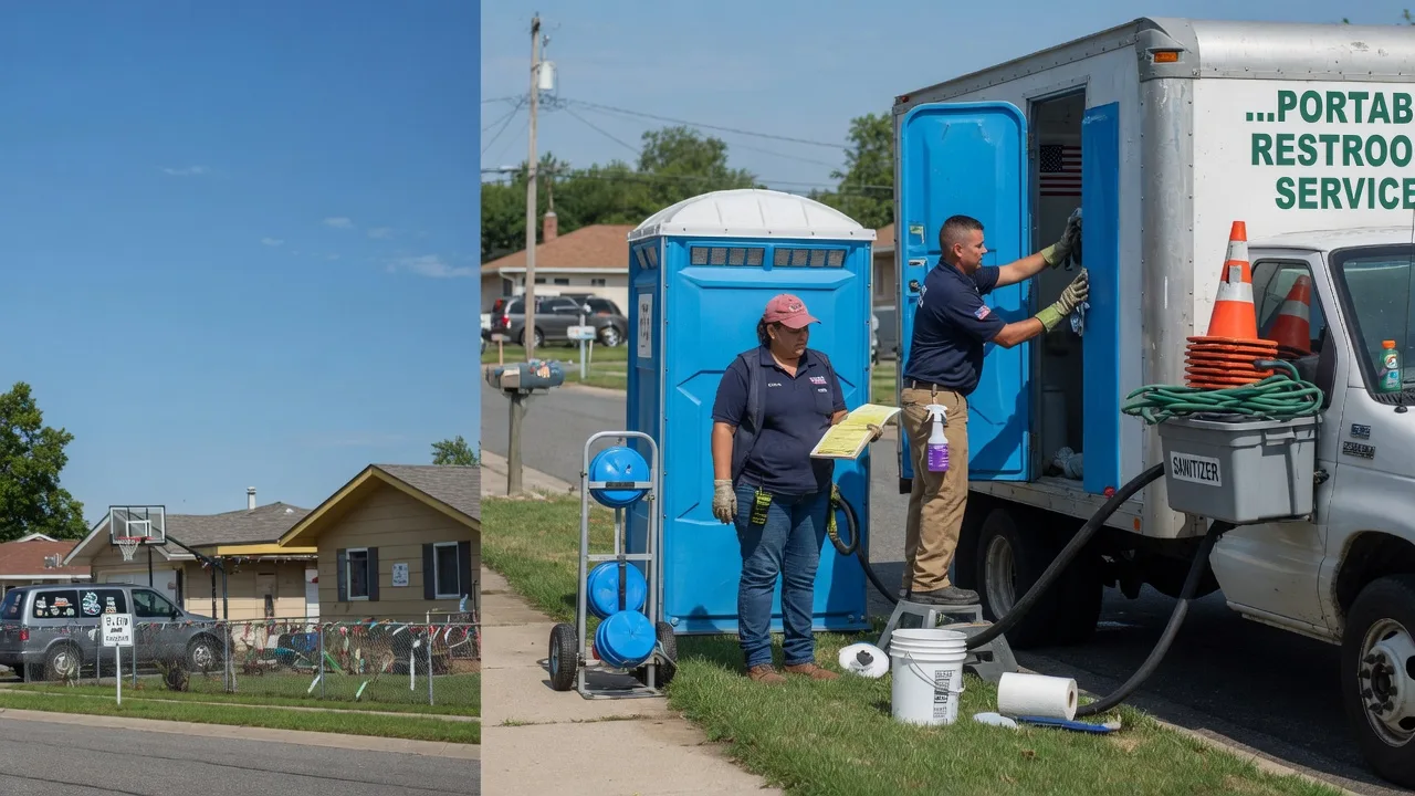 Portable Toilet Rental in Dover, DE near me